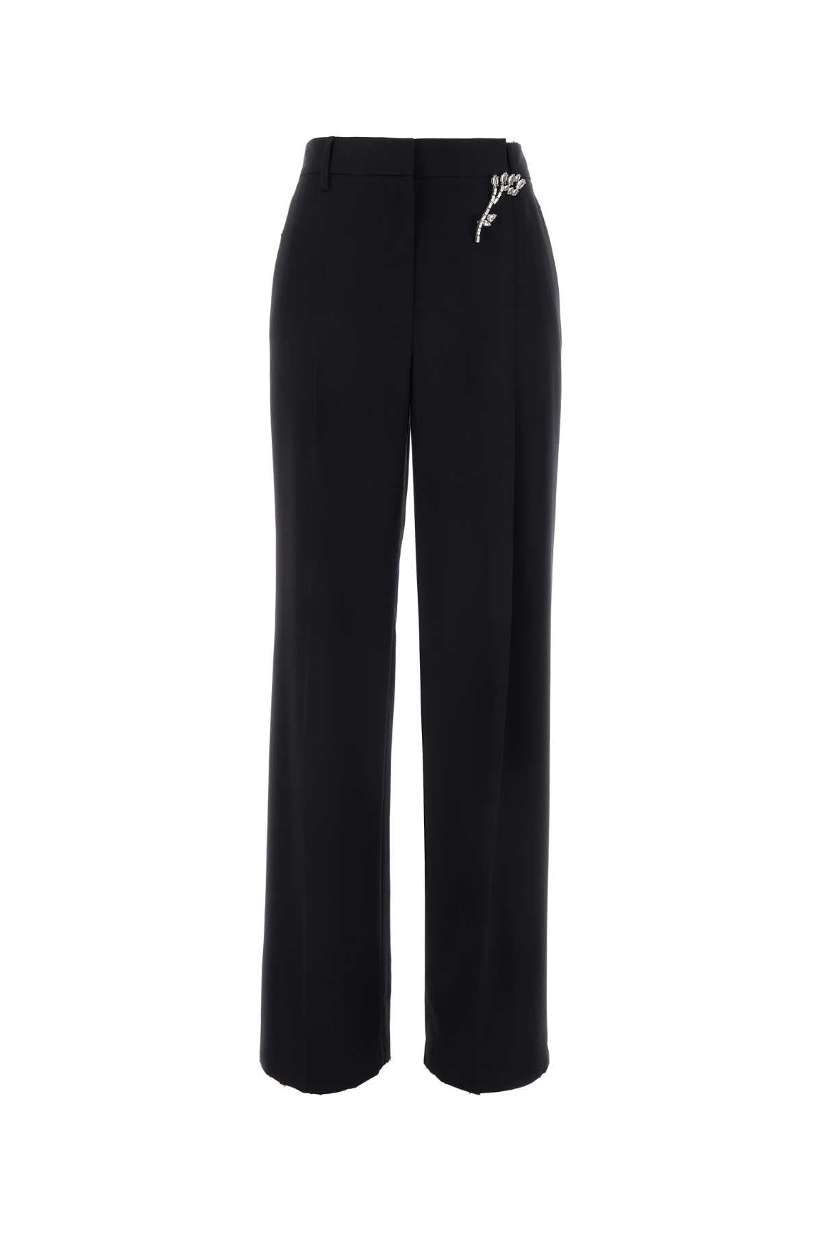 PRADA Elegant Black Gabardine Pants