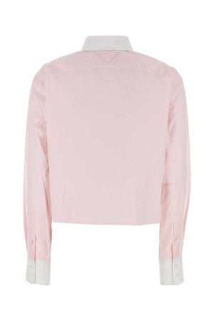 PRADA Pastel Pink Button-Up Shirt