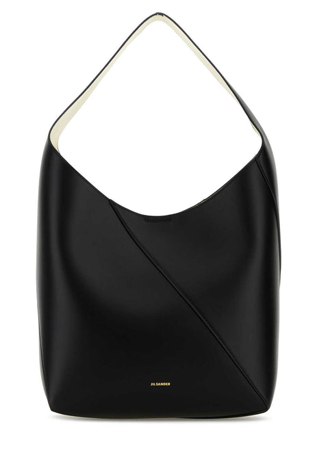 JIL SANDER Medium Vertigo Leather Shoulder Handbag