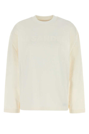 JIL SANDER Essential White Cotton T-Shirt for Women