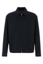 GUCCI Tailored Dark Blue Twill Blazer for Men