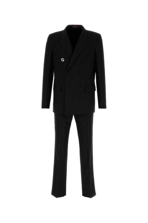 GUCCI Classic Black Wool Suit for Men