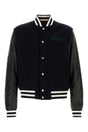 GUCCI Midnight Blue Wool Bomber Jacket for Men