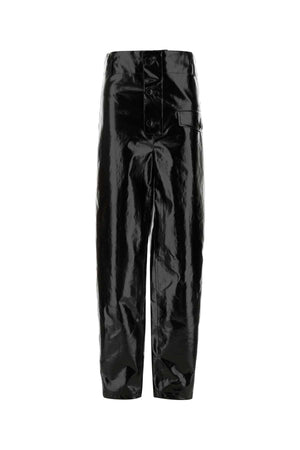 SAINT LAURENT Elegant Black Cotton Pants for Women