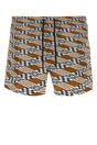 FENDI Stylish Printed Mini Swimming Shorts for Men