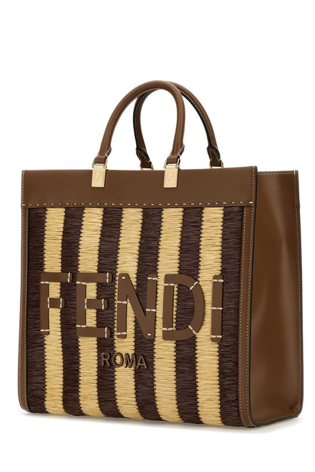 FENDI Medium Sunshine Shopping Handbag - Effortless Elegance