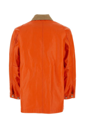 JUNYA WATANABE Men's Orange Cotton Collaboration Jacket