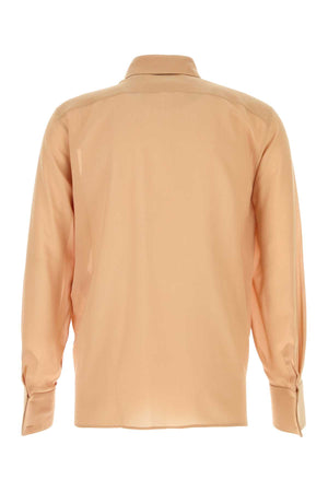 SAINT LAURENT Timeless Silk Crepe Shirt