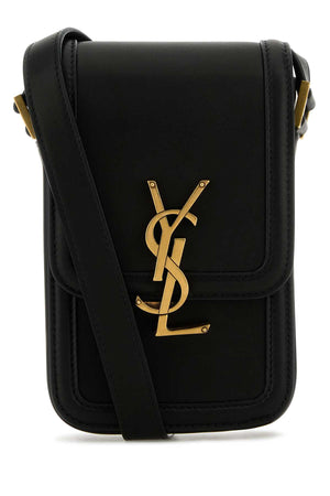 SAINT LAURENT Leather Mini Crossbody Handbag