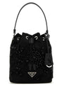 PRADA Mini Black Nylon Bucket Handbag