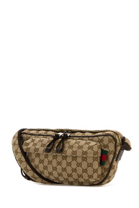 GUCCI Mini Fabric Crossbody Handbag