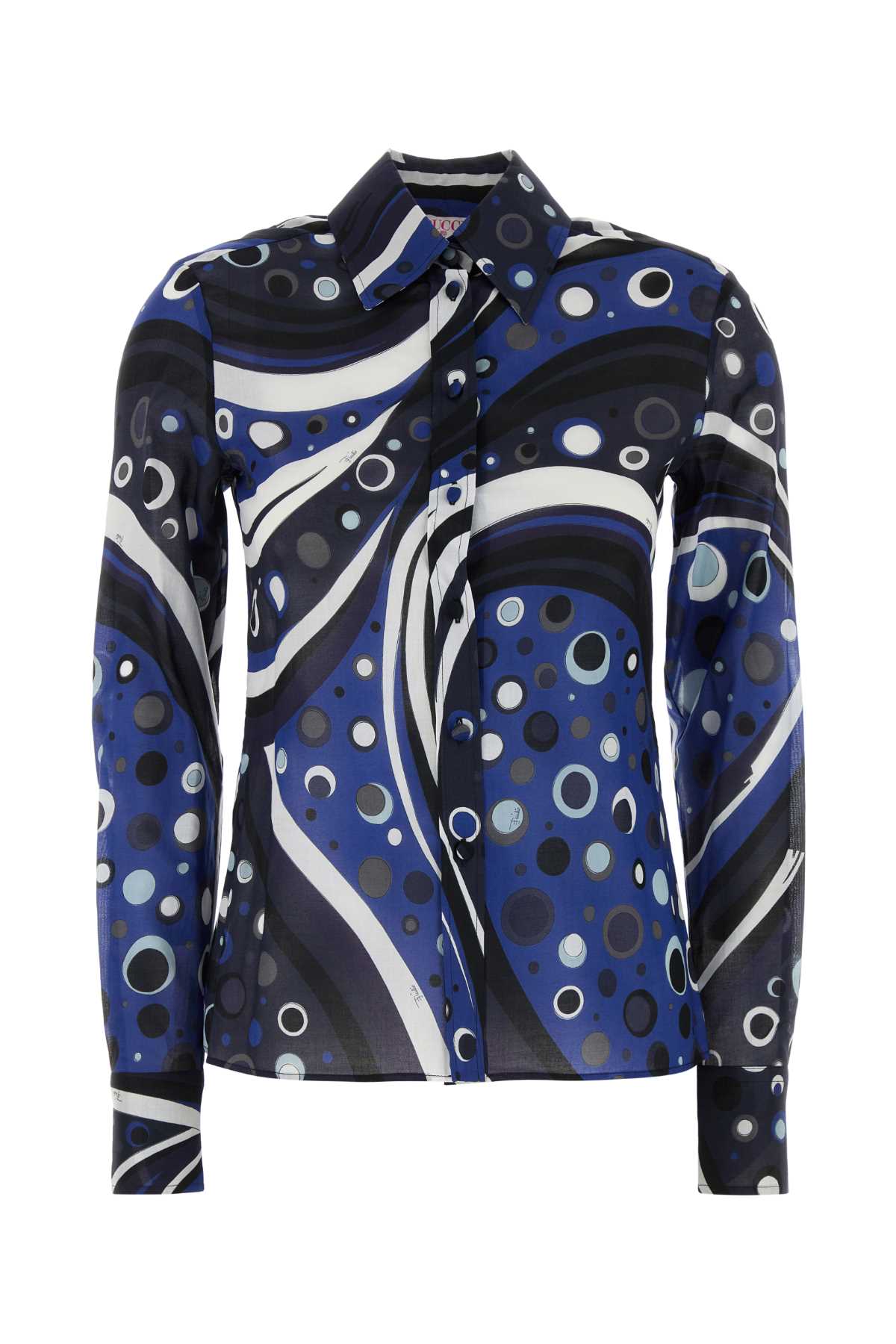 EMILIO PUCCI Printed Cotton Shirt for Women - Perfect for Spring 2024