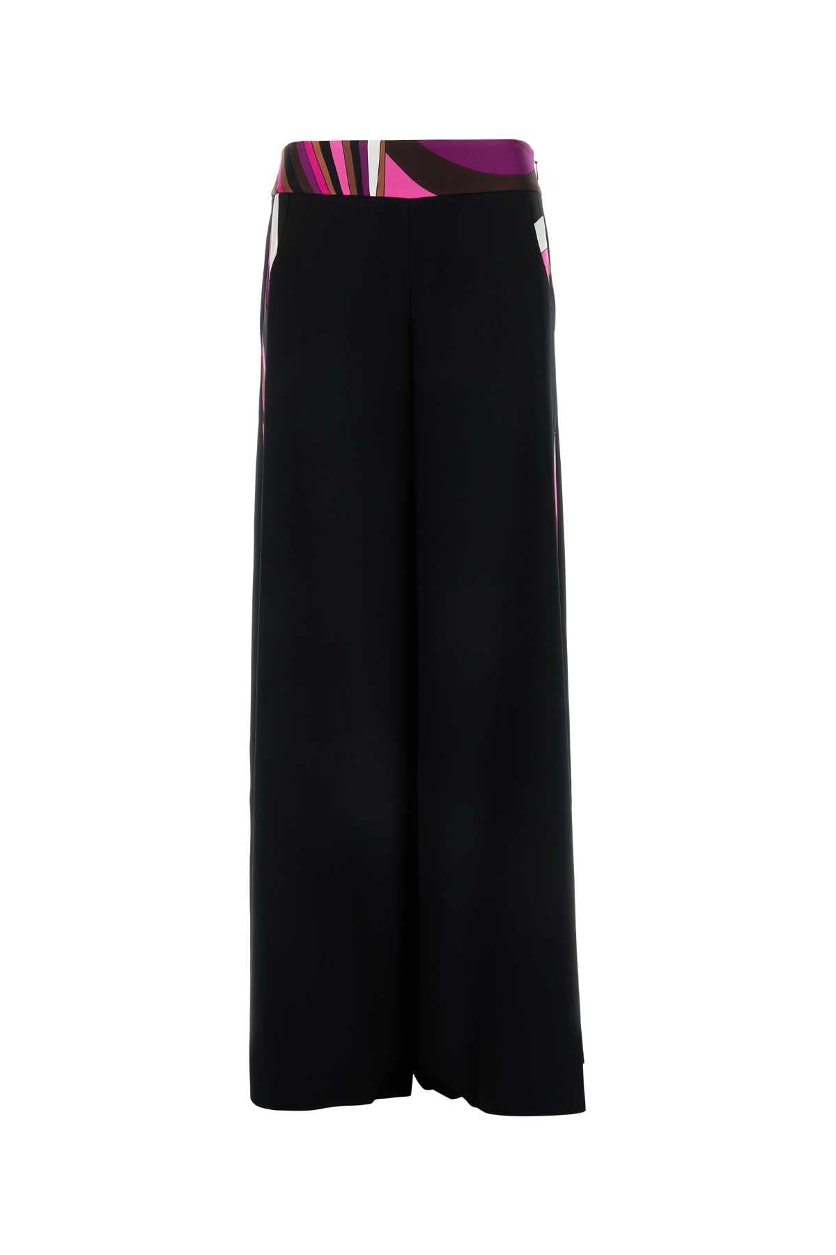 EMILIO PUCCI Chic Black Palazzo Pants for Women