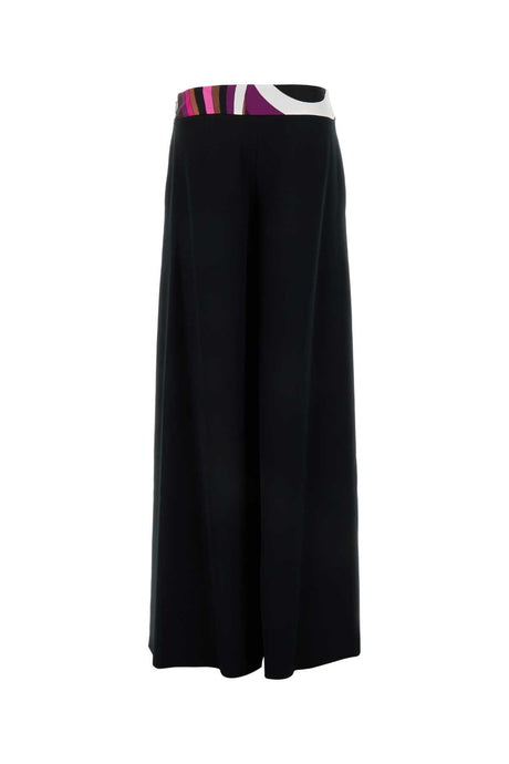 EMILIO PUCCI Chic Black Palazzo Pants for Women