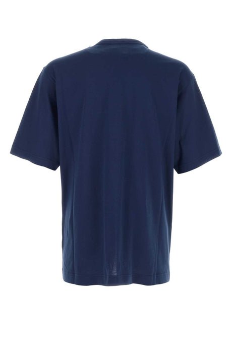 DOLCE & GABBANA Oversized Blue Cotton T-Shirt for Men