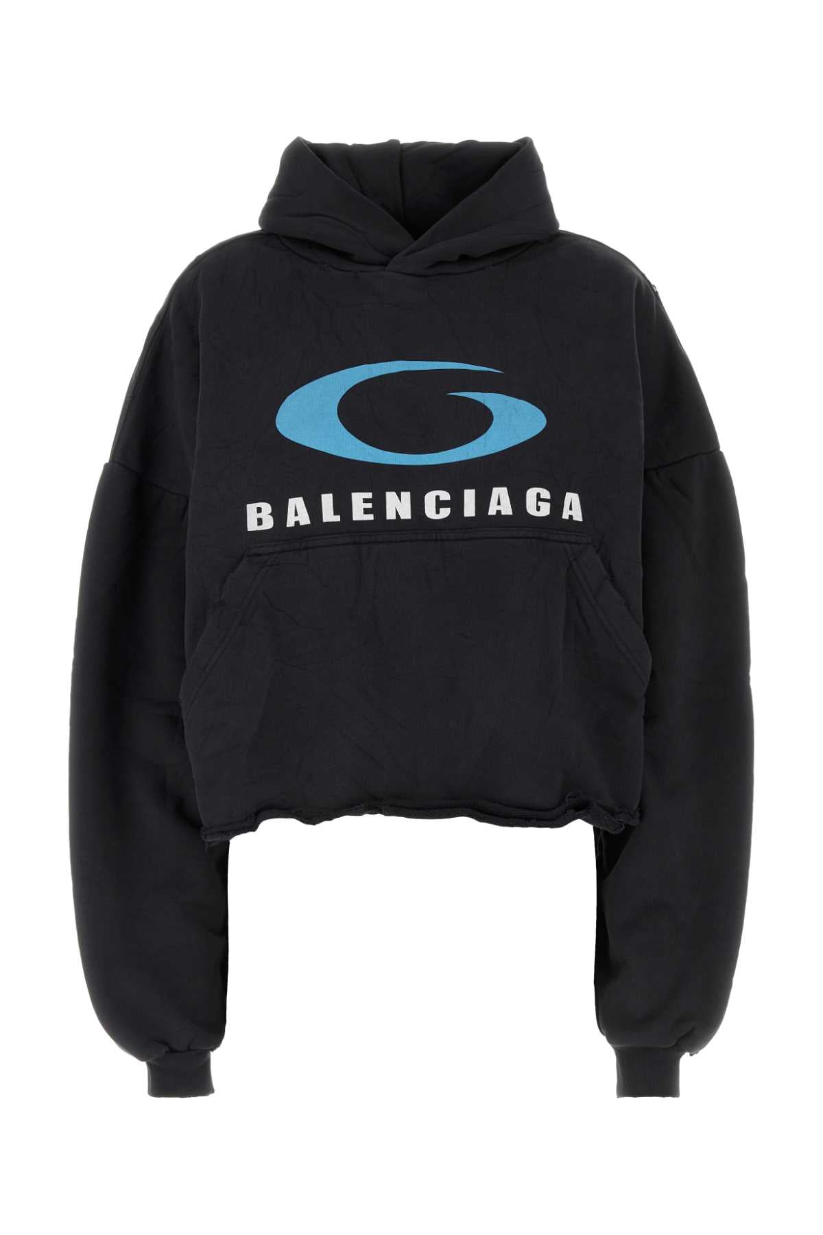 BALENCIAGA Cotton Slate Sweatshirt for Women