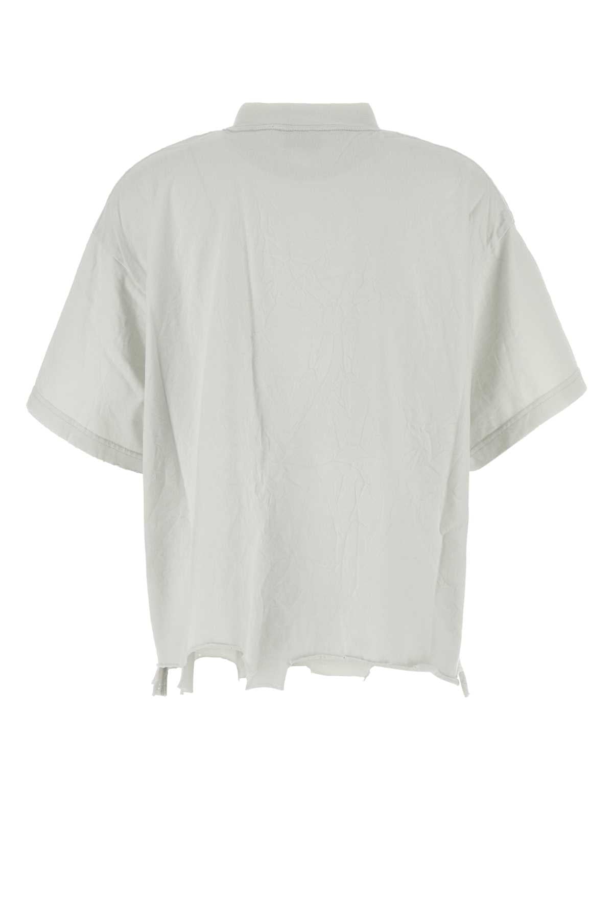 BALENCIAGA Chalk Cotton T-Shirt for Women - 24W