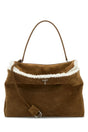 BALENCIAGA Large Suede Rodeo Handbag - Classic Design