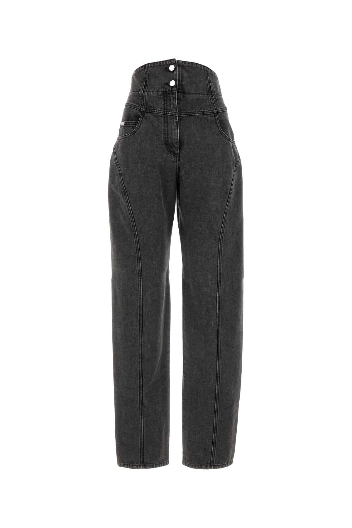 ALBERTA FERRETTI Chic Black Denim Jeans for Women