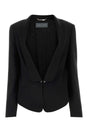 ALBERTA FERRETTI Chic Black Acetate Blend Blazer