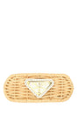 PRADA Wicker Hair Clip - Mini Accessory for Women