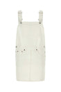 PRADA White Denim Dungarees Dress for Women