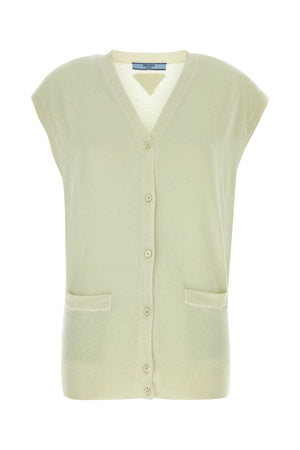 PRADA Pastel Green Cashmere Vest