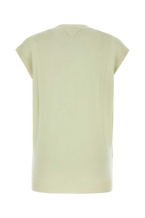 PRADA Pastel Green Cashmere Vest