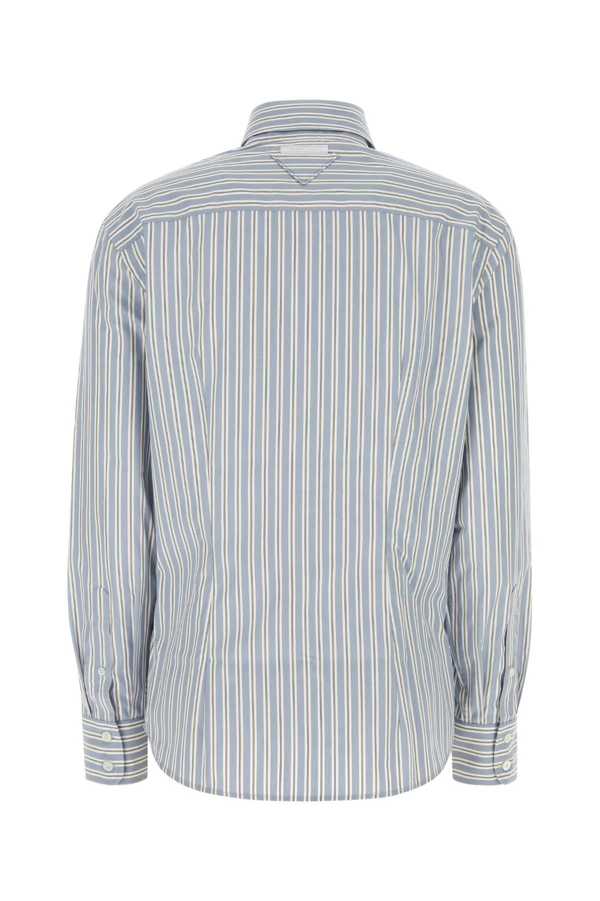 PRADA Embroidered Poplin Shirt for Her