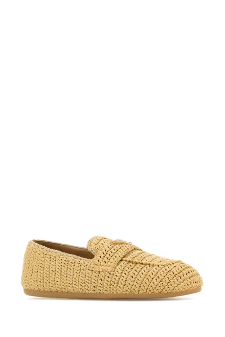 PRADA Stylish Raffia Loafers for Women