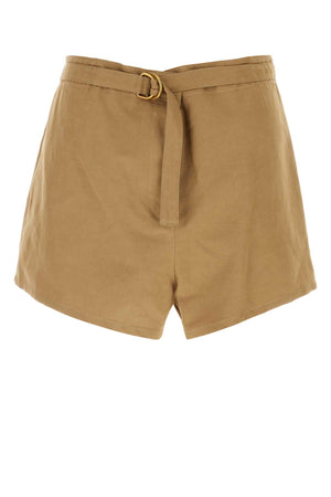 PRADA Cotton Blend Mini Shorts for Women