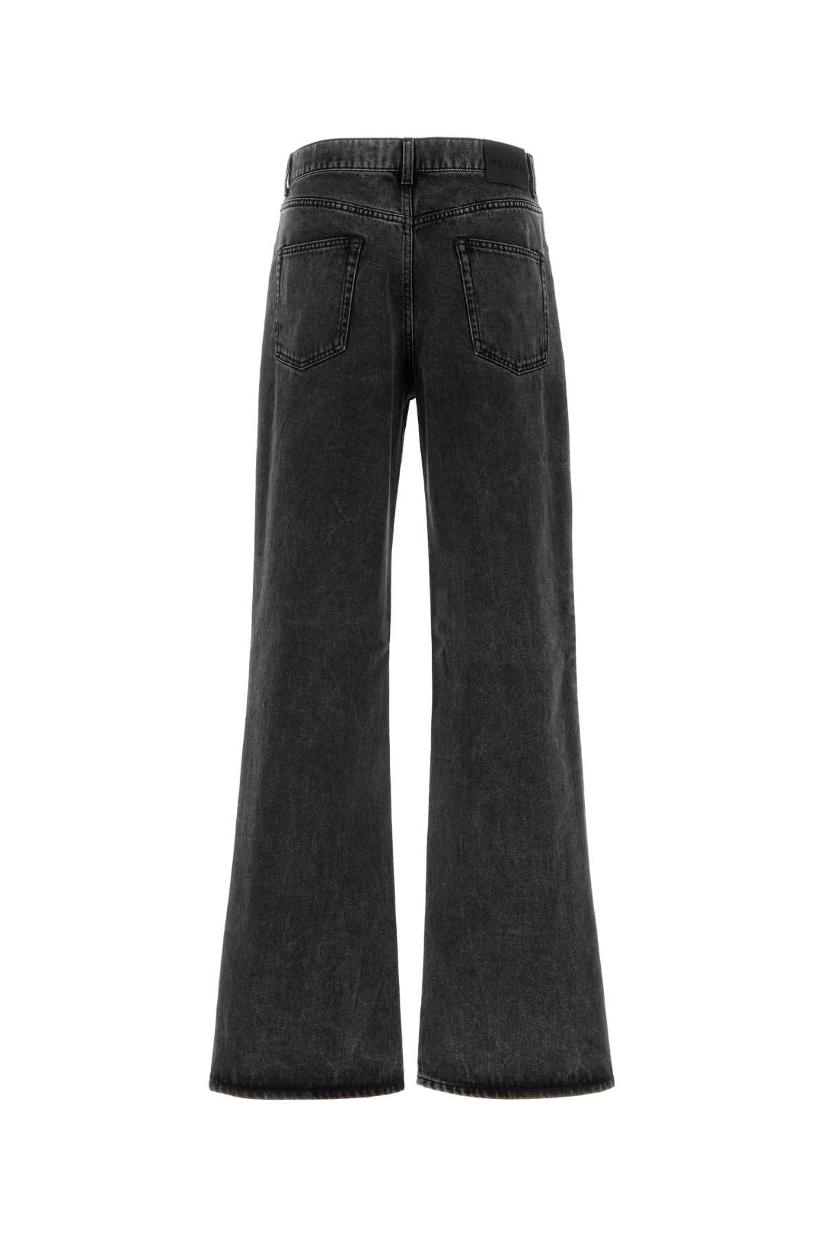 ALEXANDER MCQUEEN Essential Grey Denim Jeans for Men