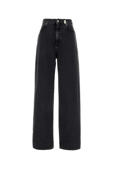 ALEXANDER MCQUEEN Chic Black Denim Jeans for Women