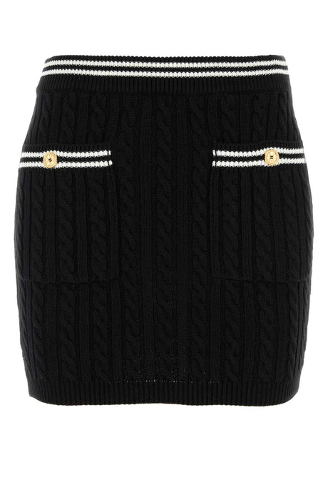 ALESSANDRA RICH Chic Cotton Mini Skirt for Women