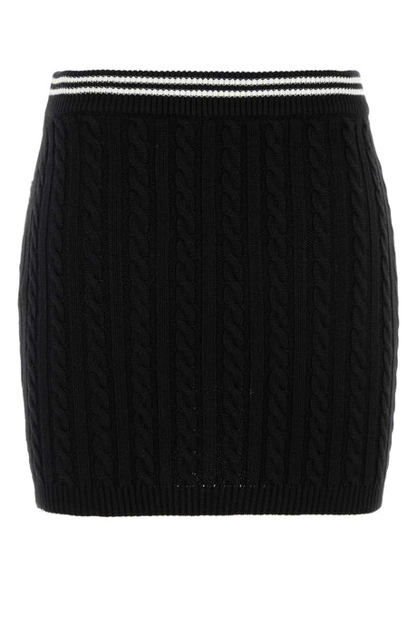 ALESSANDRA RICH Chic Cotton Mini Skirt for Women