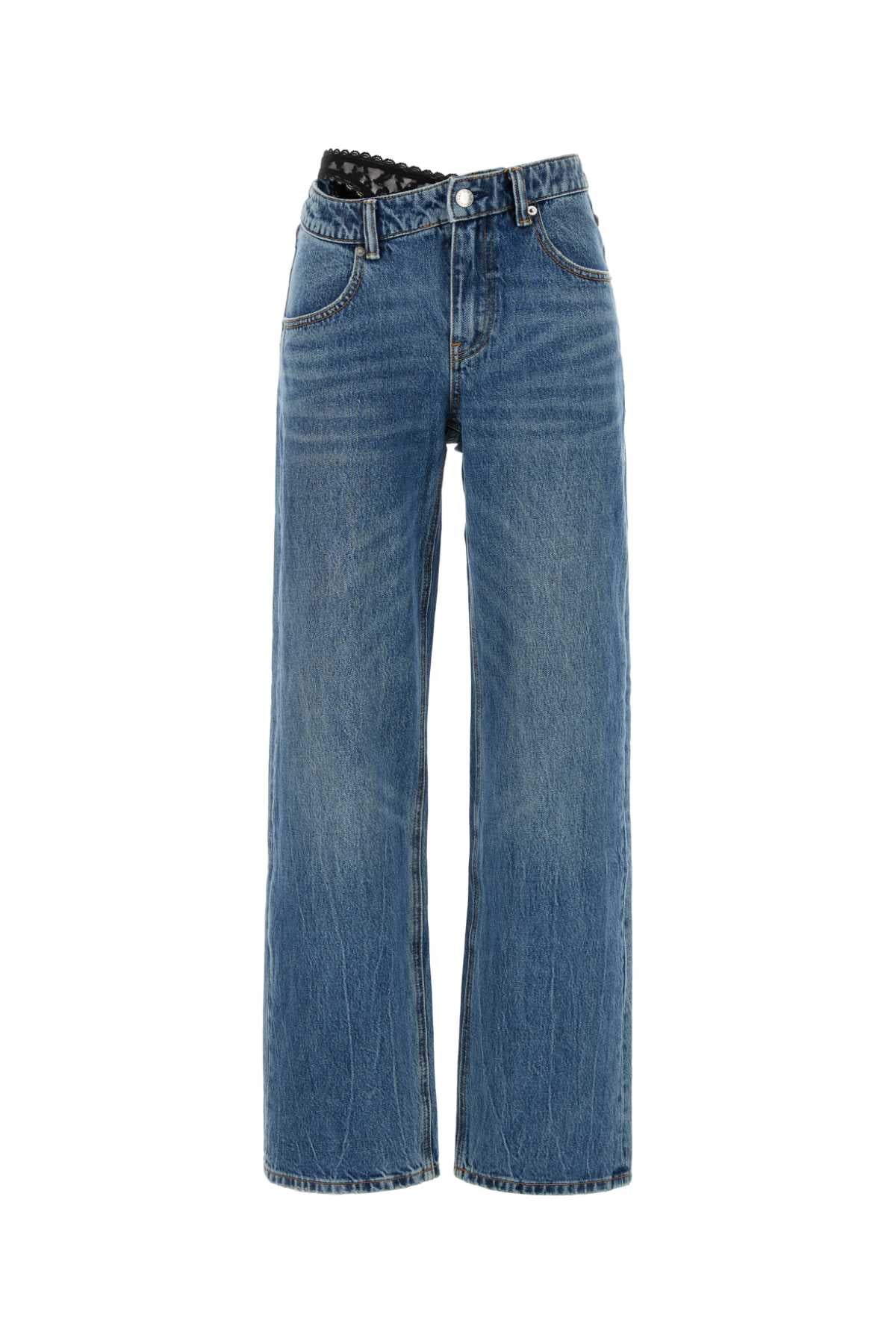 ALEXANDER WANG Light Blue Denim Jeans for Women