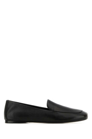 KHAITE Chic Nappa Leather Monroe Loafers