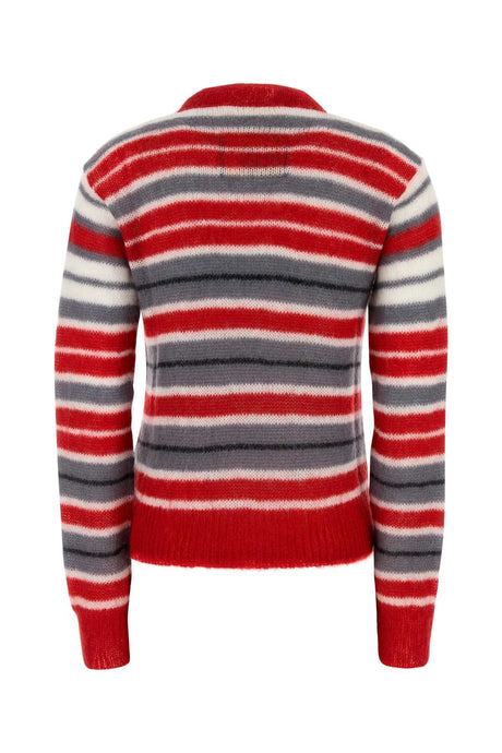 MARNI Embroidered Mohair Blend Sweater