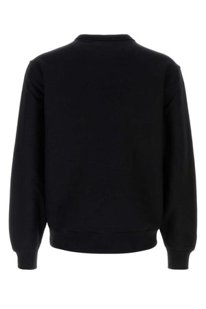 BURBERRY Classic Black Cotton Blend Sweatshirt for Men