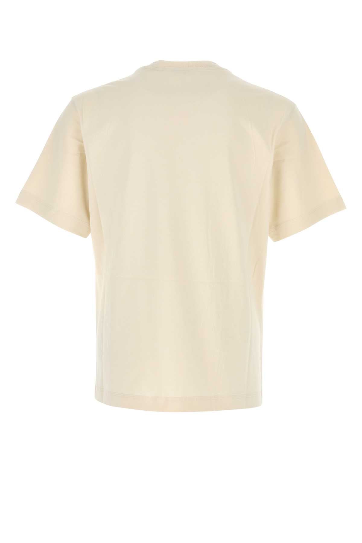 BURBERRY Classic Tan Cotton T-Shirt for Men