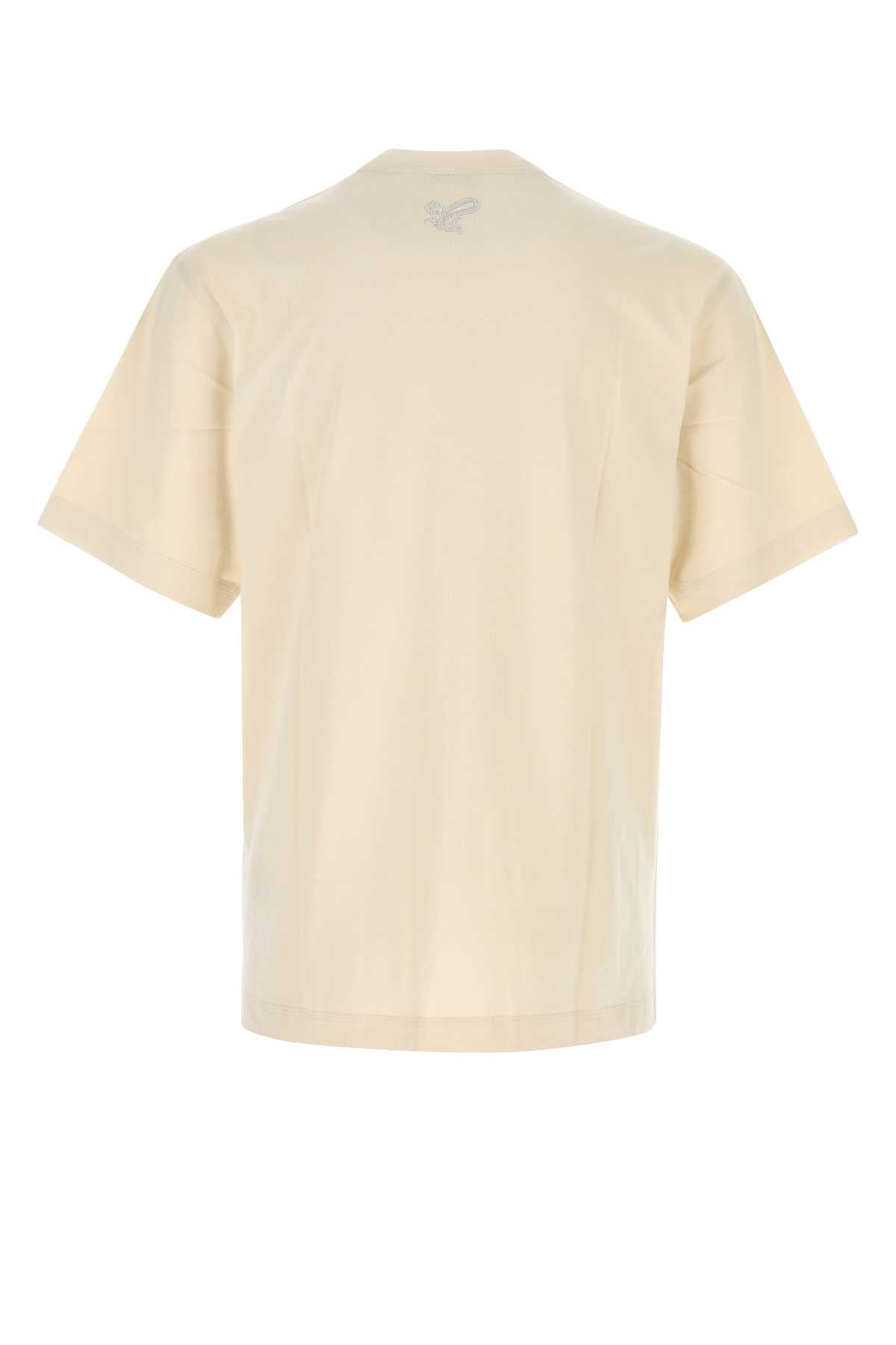 BURBERRY Classic Sand Cotton T-Shirt for Men