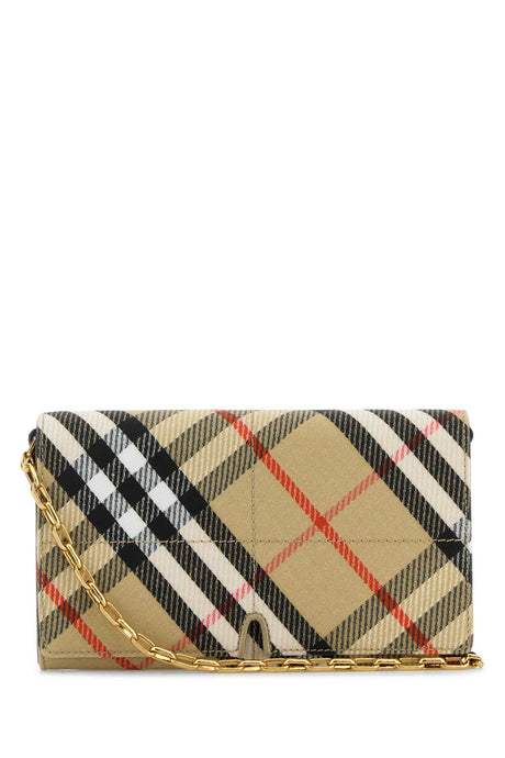 BURBERRY Printed Canvas Mini Wallet - 20.5 cm x 13 cm