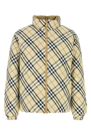 BURBERRY Reversible Down Jacket with Checked Print - For Men