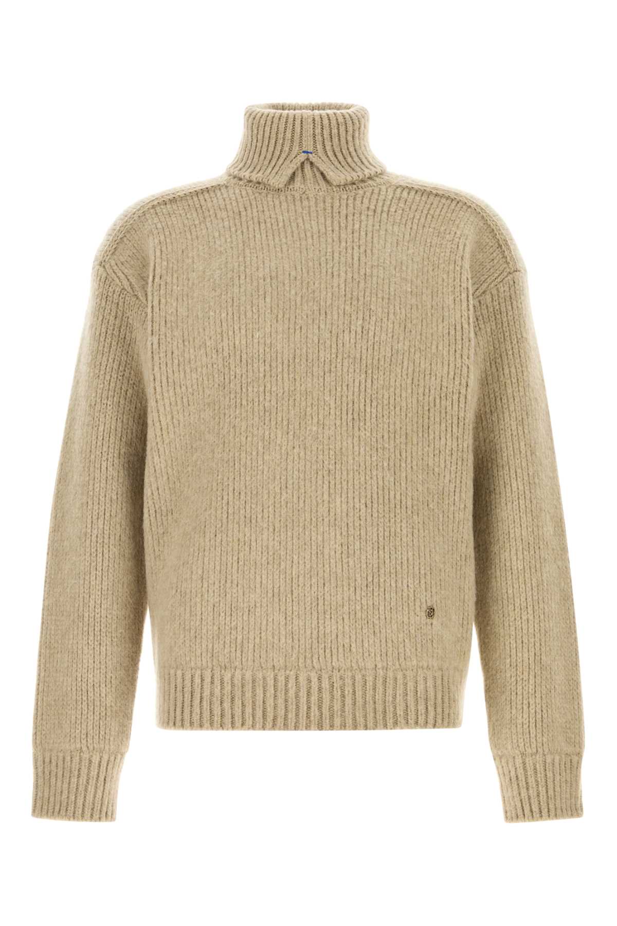 BURBERRY Beige Wool Blend Sweater for Men