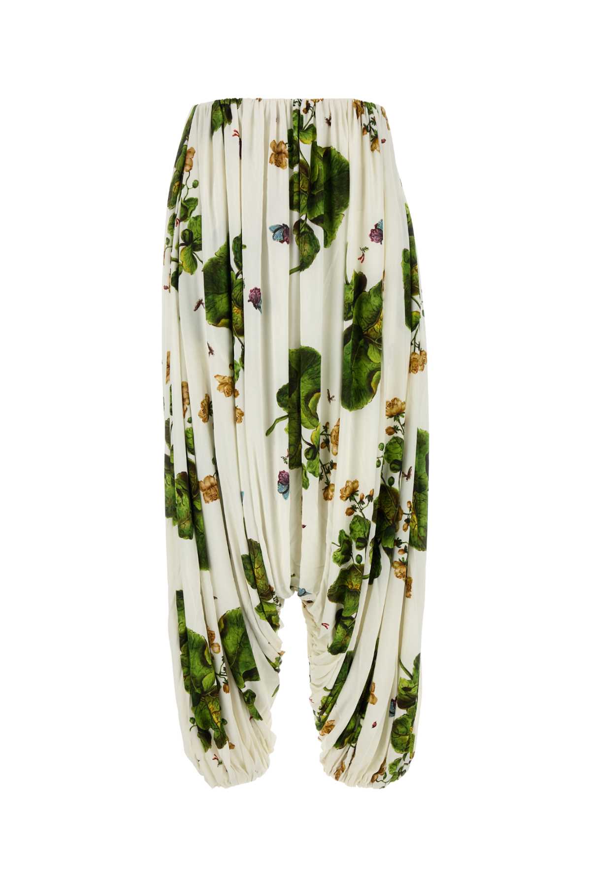 LOEWE Printed Viscose Wide-Leg Pants for Women