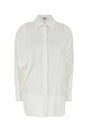 LOEWE Chic White Poplin Shirt for Women