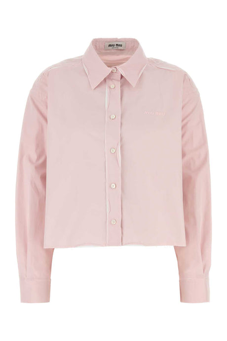 MIU MIU Mini Poplin Shirt for Women