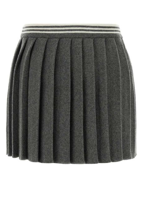 MIU MIU Sustainable Mini Skirt