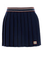 MIU MIU Chic Wool Blend Mini Skirt for Women