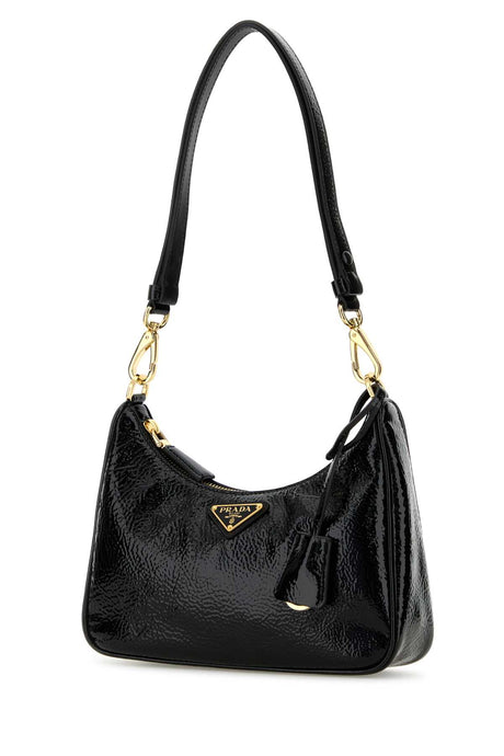 PRADA Mini Black Re-Edition Shoulder Handbag